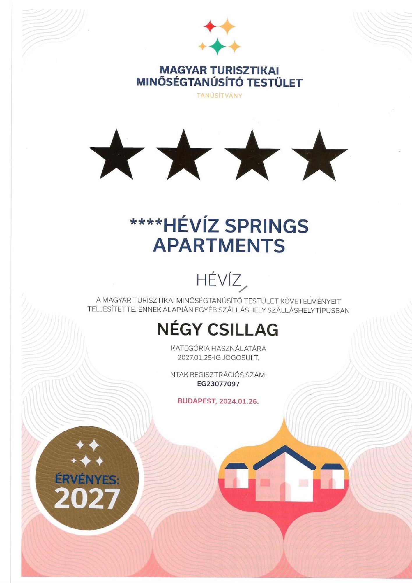 ****Heviz Springs Apartments ภายนอก รูปภาพ